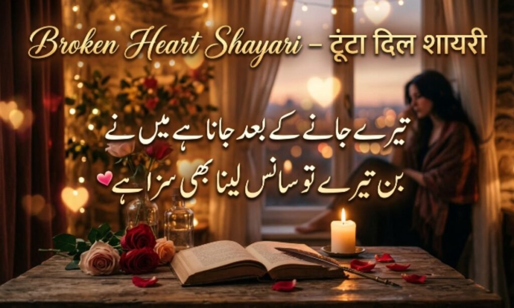 Broken Heart Shayari – टूटा दिल शायरी