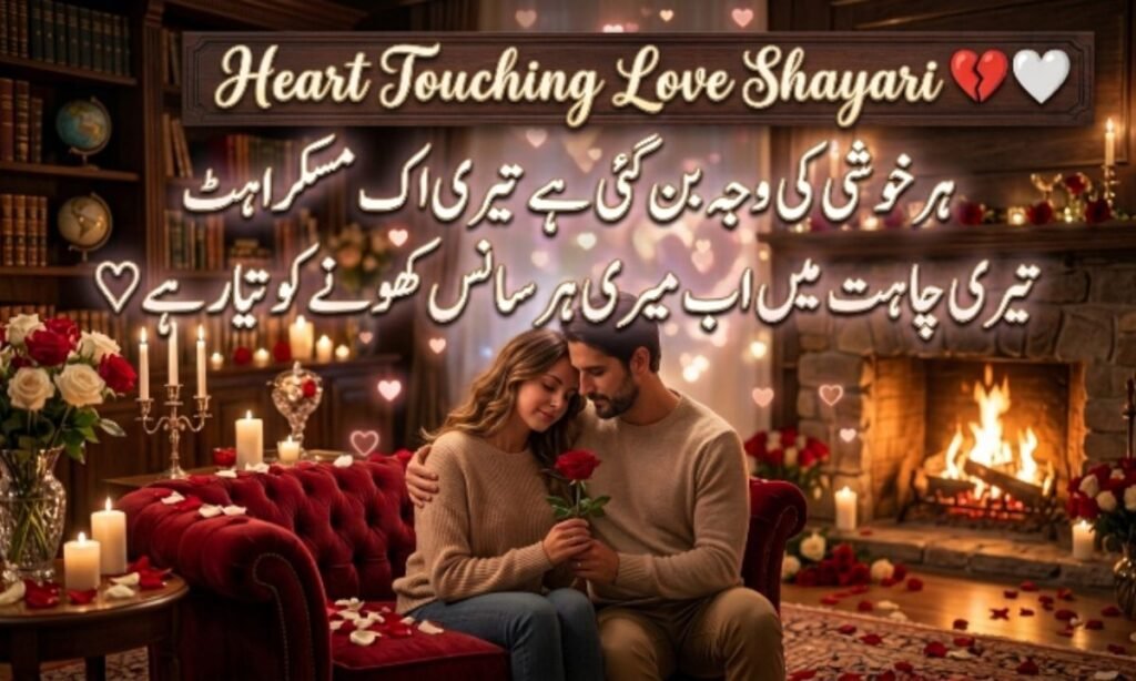 Heart Touching Love Shayari in English 💔🤍
