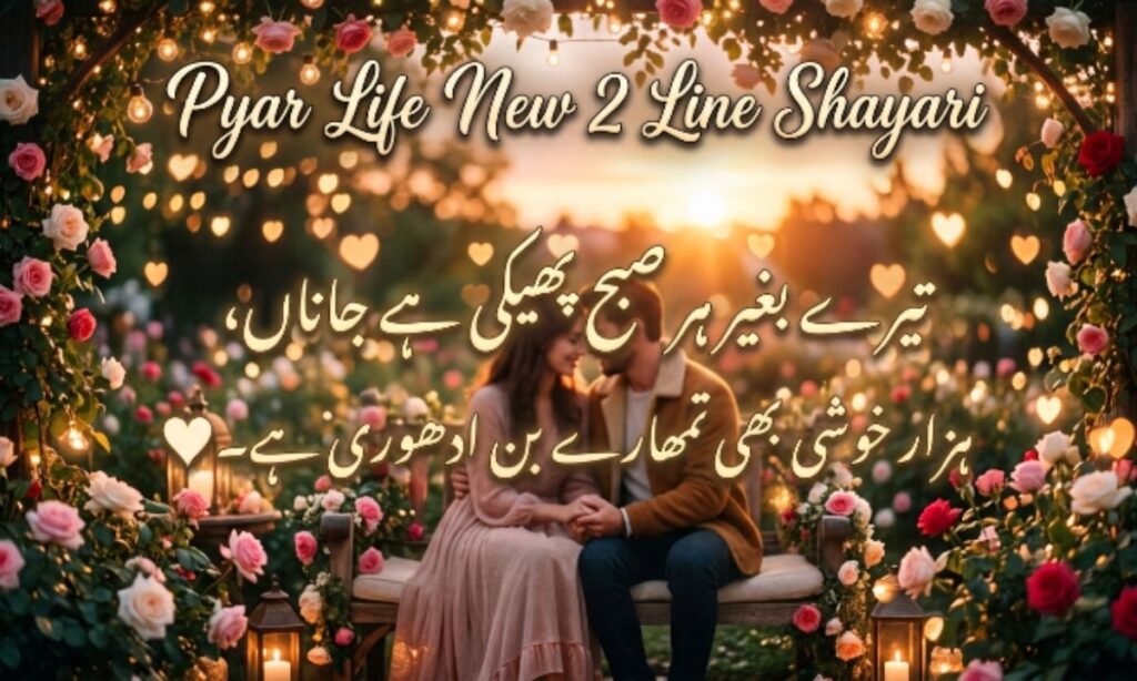 Pyar Life New 2 Line Shayari