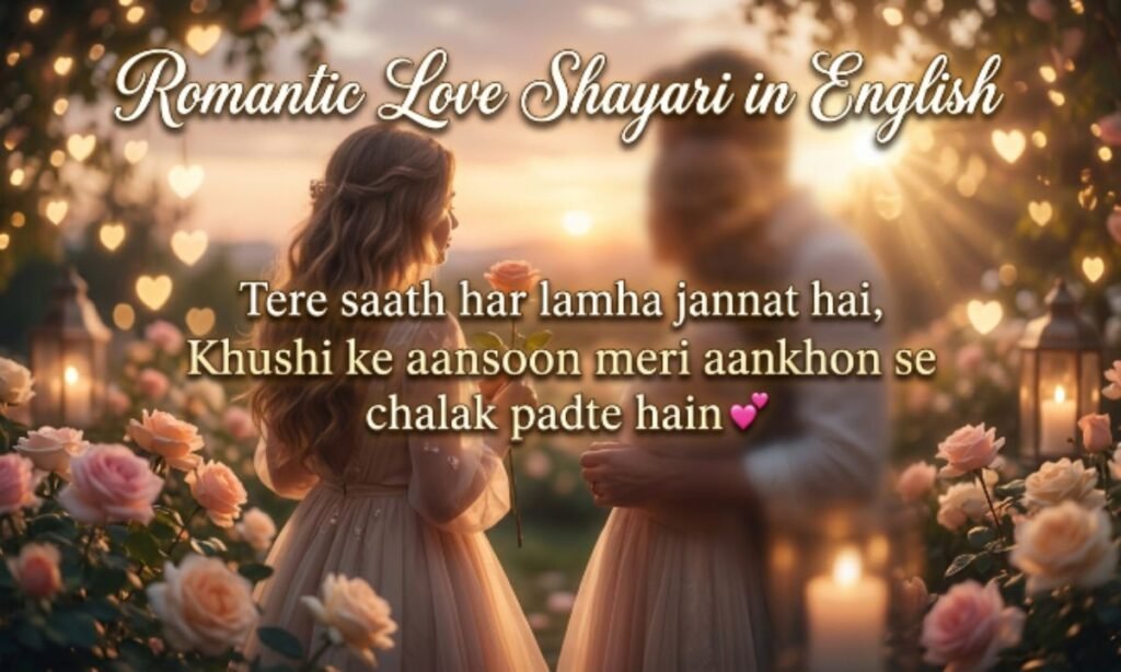 Romantic Love Shayari in English (1