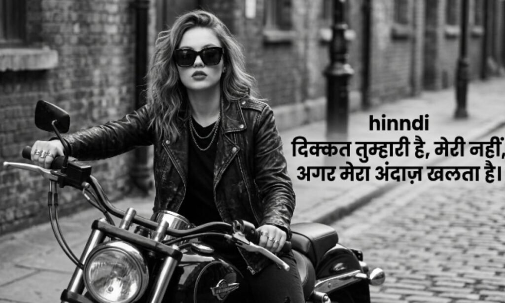 बिंदास गर्ल शायरी 2 लाइन (1)
