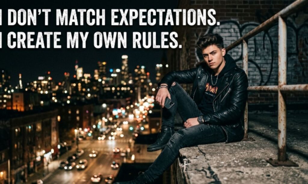 2 Line Attitude Status in English for boy (1)