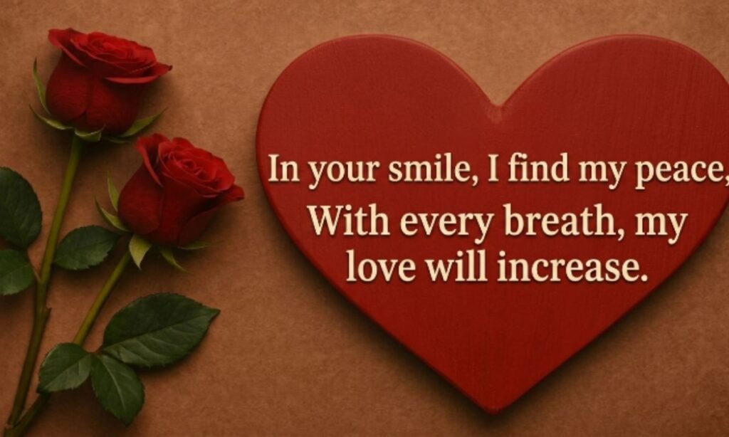2 Line Heart Touching English