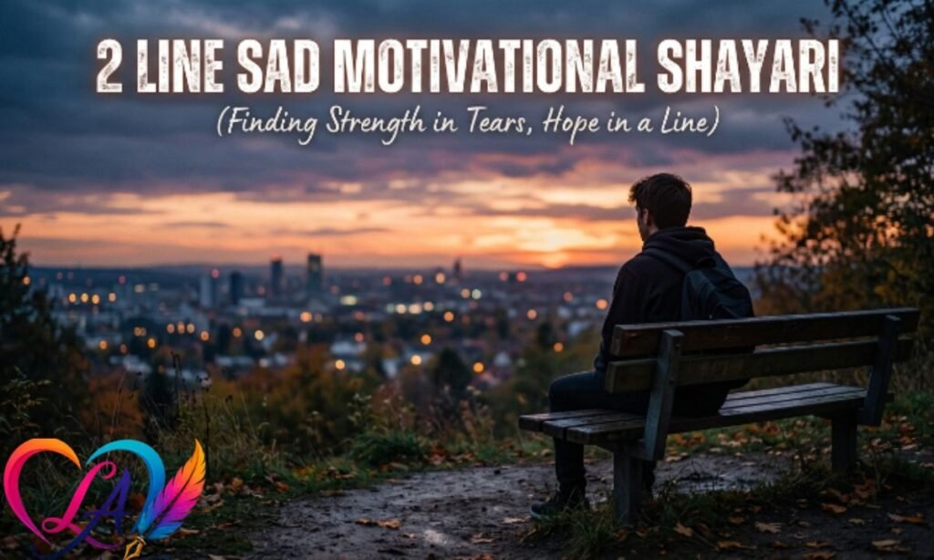 2 Line Sad Motivational Shayari