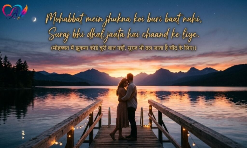 2 line love Shayari in English Hindi
