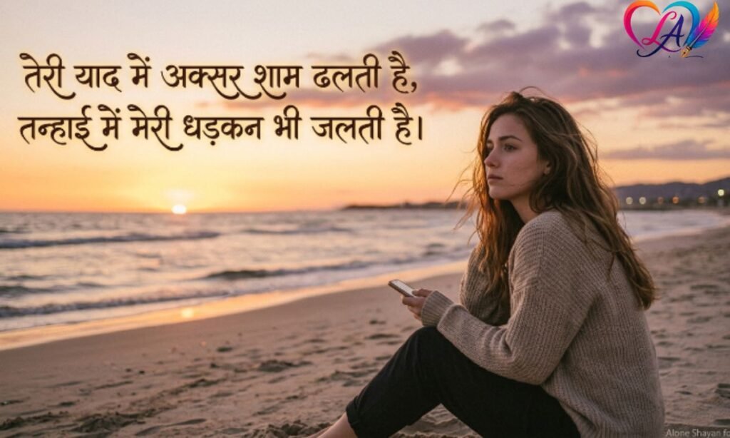 Alone shayari in hindi for boyfriend (1)