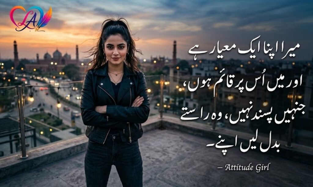 Attitude Shayari in Urdu For Girl