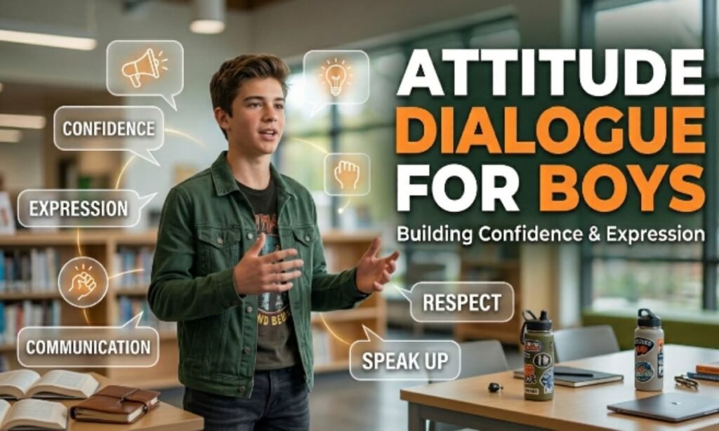 Attitude dialogue For Boy