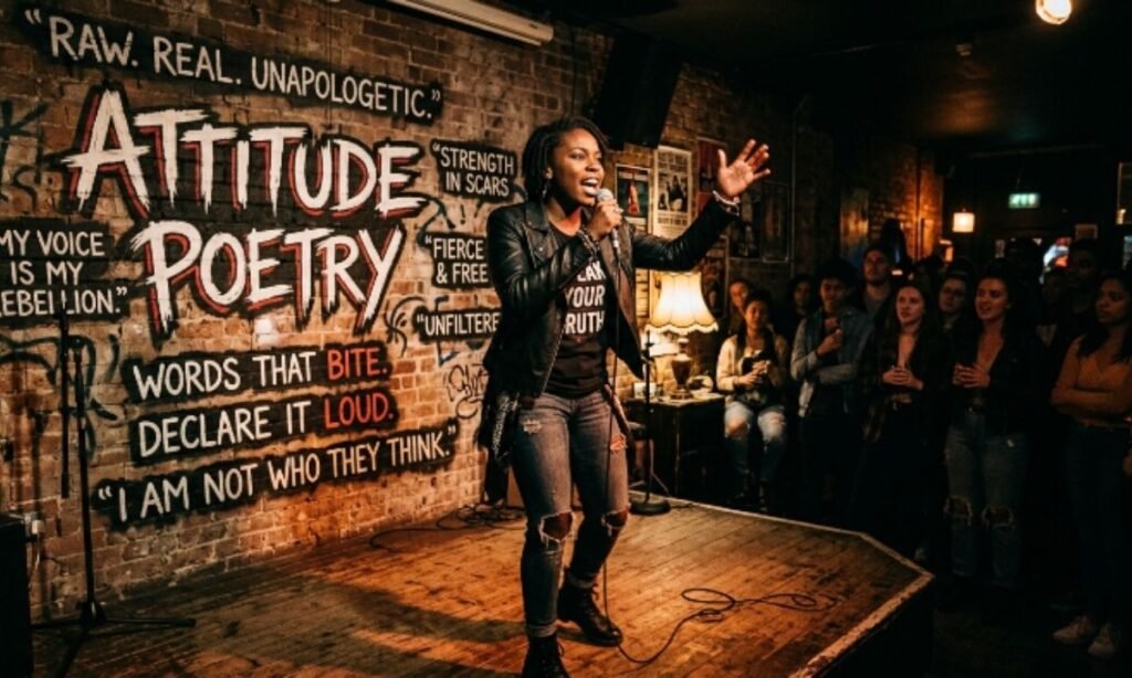 Attitude poetry in English