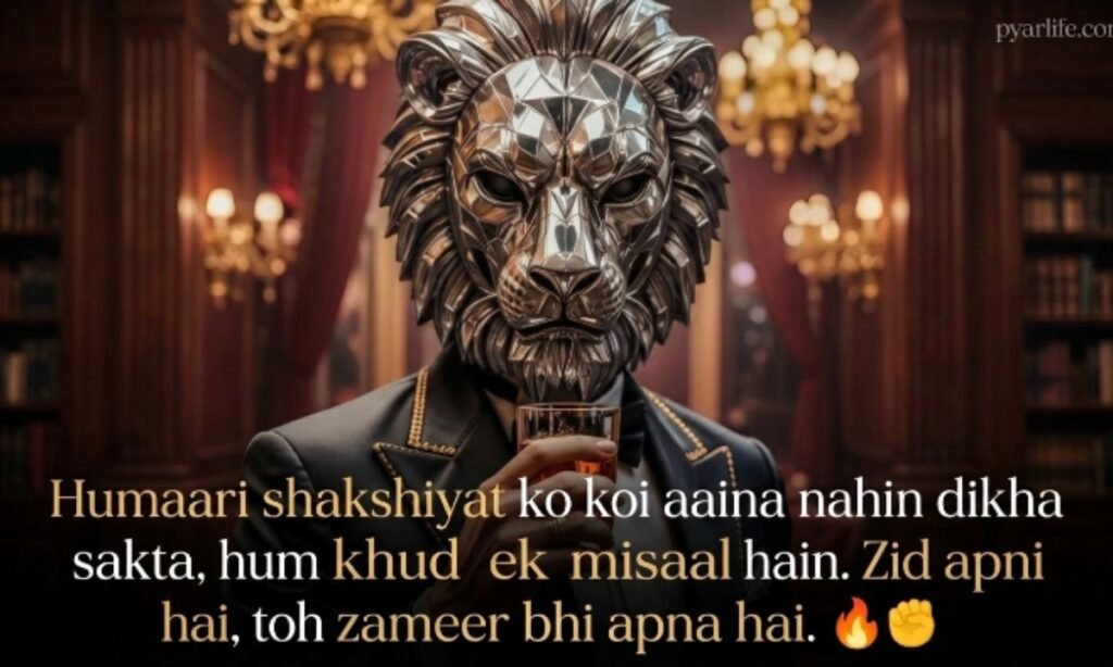 Attitude shayari copy Instagram
