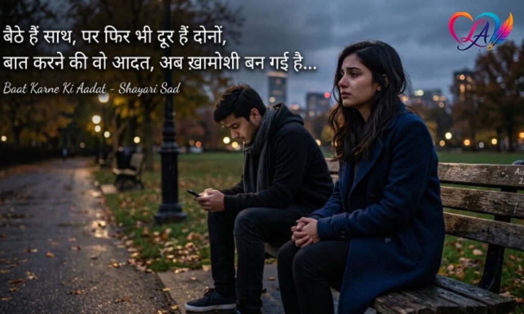 Baat Karne Ki Aadat Shayari Sad