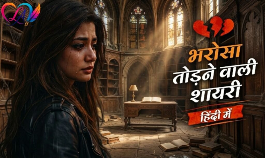 Bharosa Todne Wali Shayari