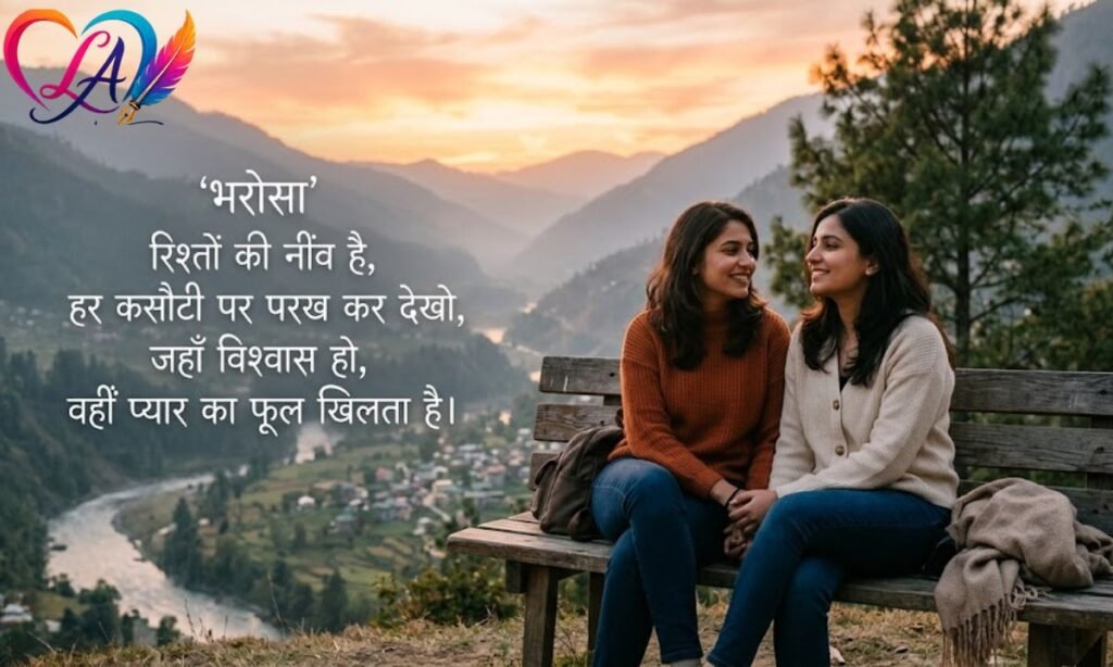 Bharosa shayari_
