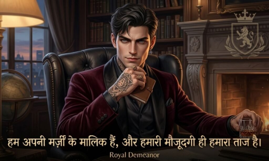 Boys Royal Attitude Shayari
