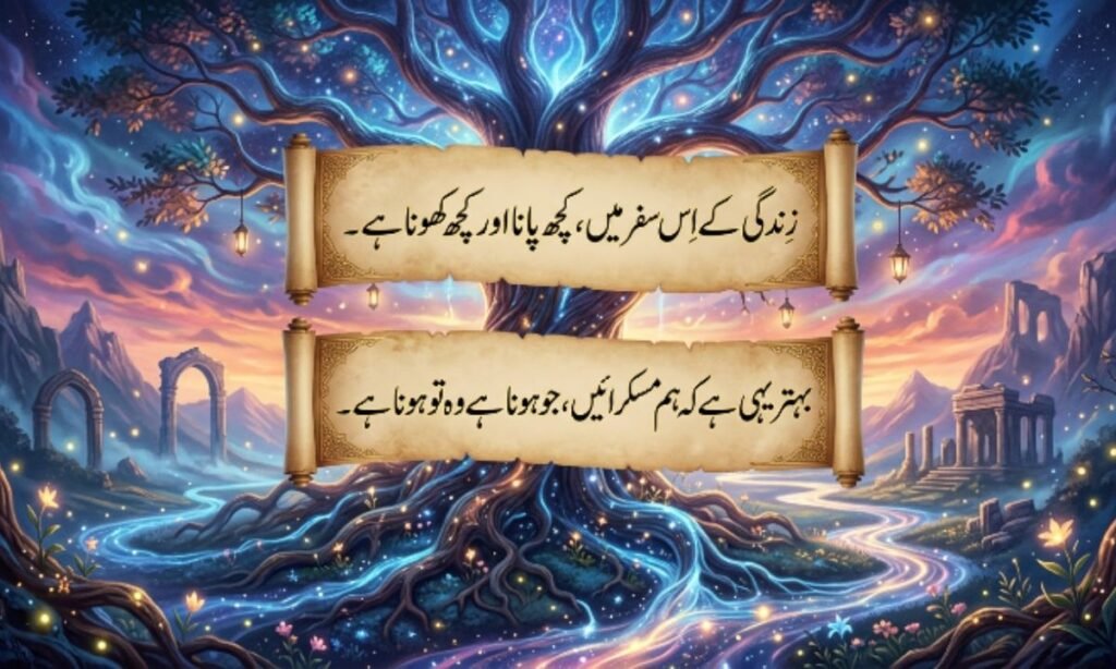 Copy paste 2 line shayari on life