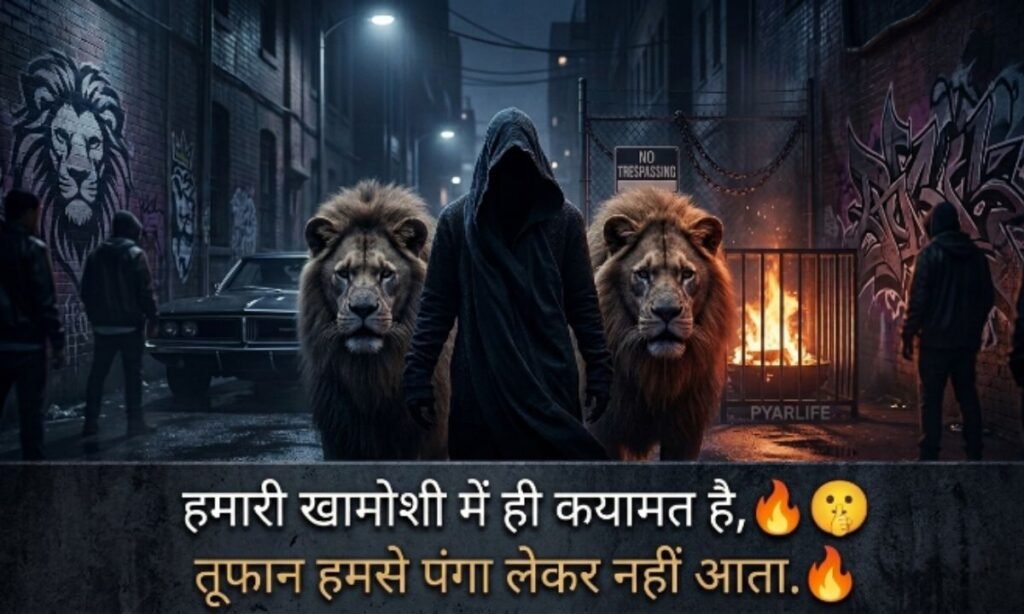 Dangerous Swag Attitude Shayari in Hindi