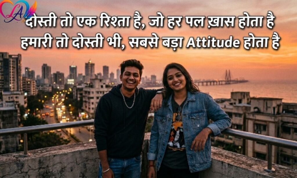 Dosti Attitude Shayari