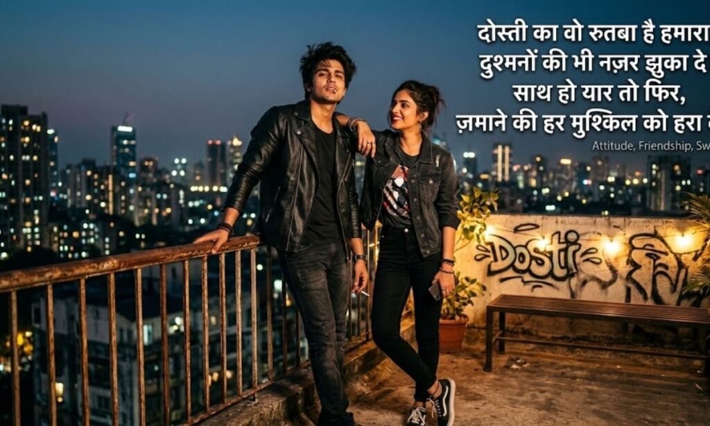 Dosti Shayari Attitude