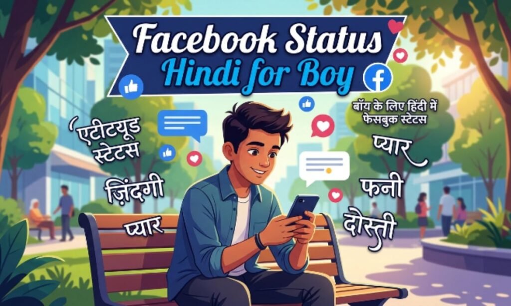 Facebook status hindi for boy