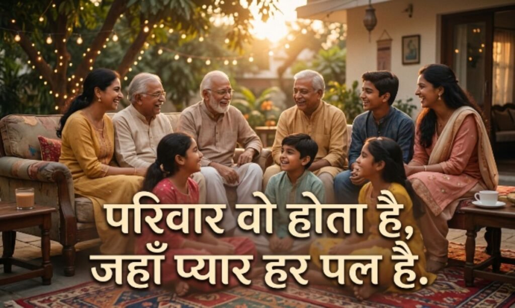 Family Shayari in Hindi 2 Line