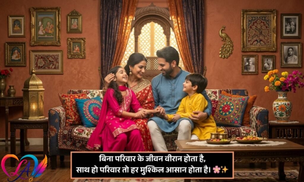 Family shayari for instagram