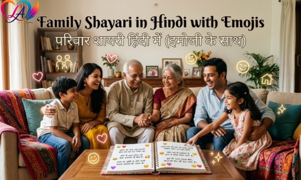 Family shayari in hindi with emoji