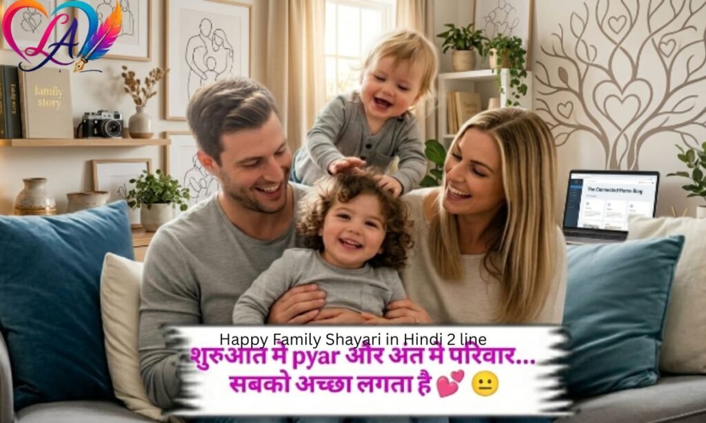 Happy Family Shayari in Hindi 2 line (1)