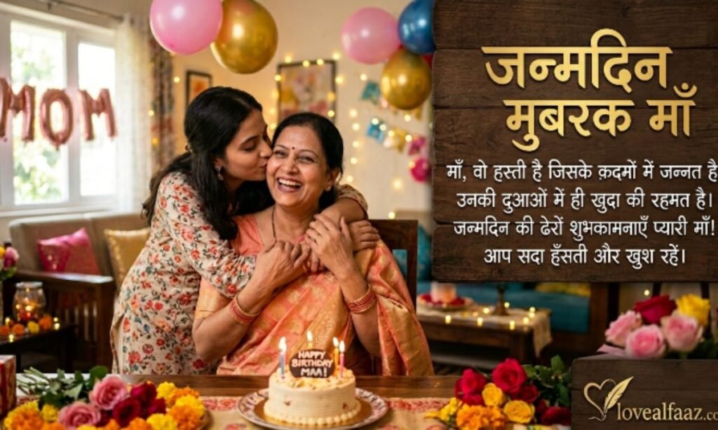 Happy birthday maa shayari in hindi