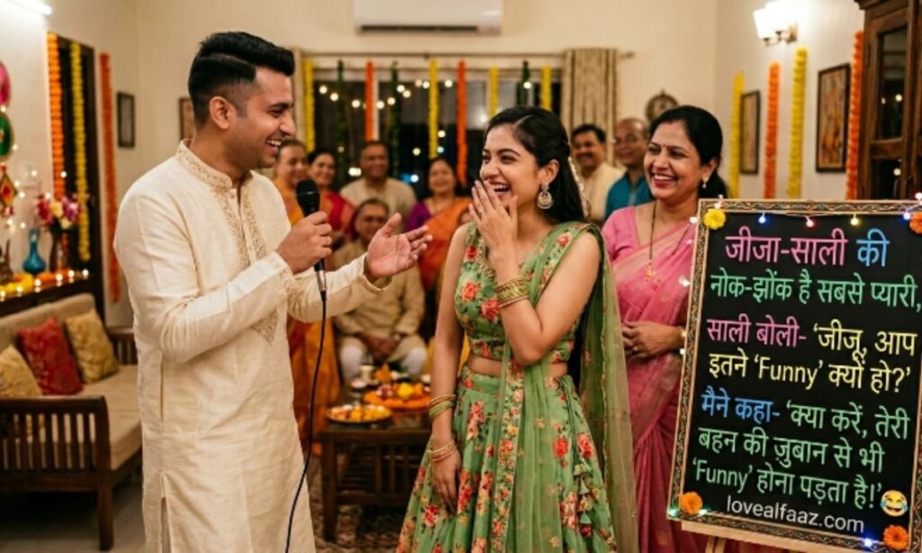 Jija Sali Funny Shayari