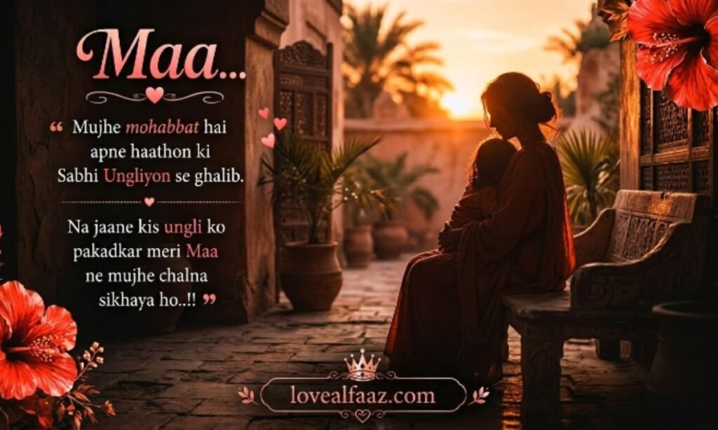 Maa Shayari In Hindi English 🌸💕
