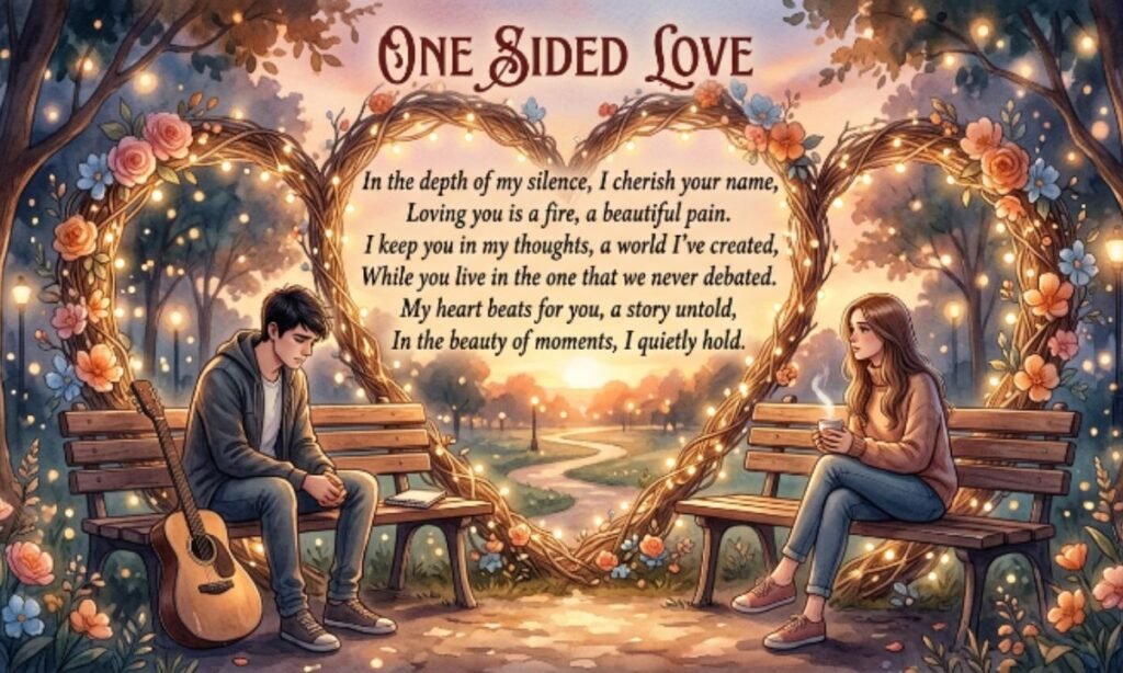 One sided love Shayari in English