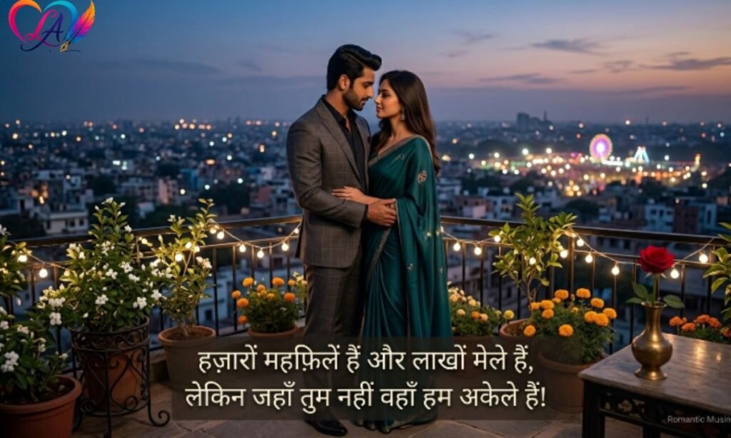Romantic Love Shayari in Hindi
