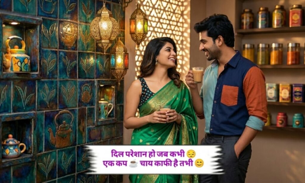 Romantic Shayari Deep Chai Quotes ☕