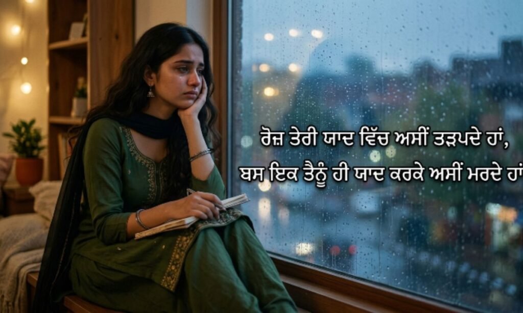 Sad shayari punjabi 2 lines copy paste for girl