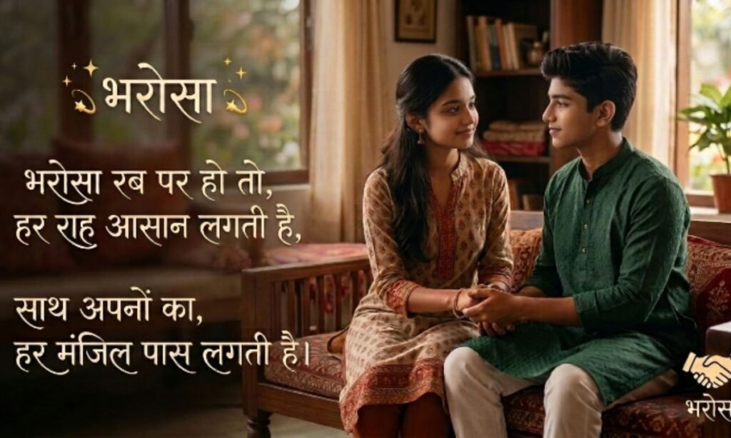 🤝 Bharosa Shayari in English 💫