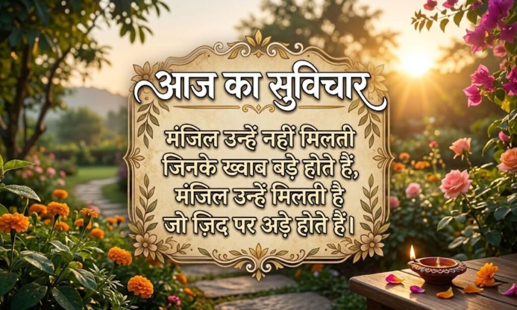 Aaj ka Suvichar