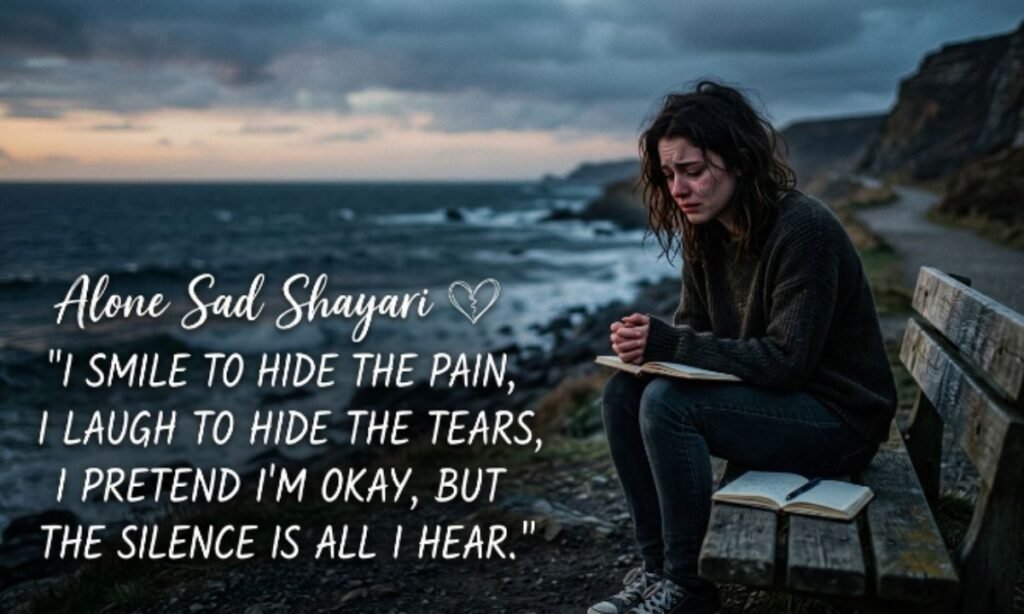 Alone Sad Shayari in English 💔