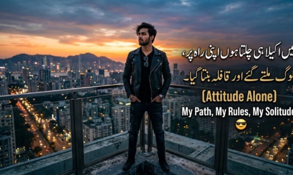 Alone Shayari Attitude 😎