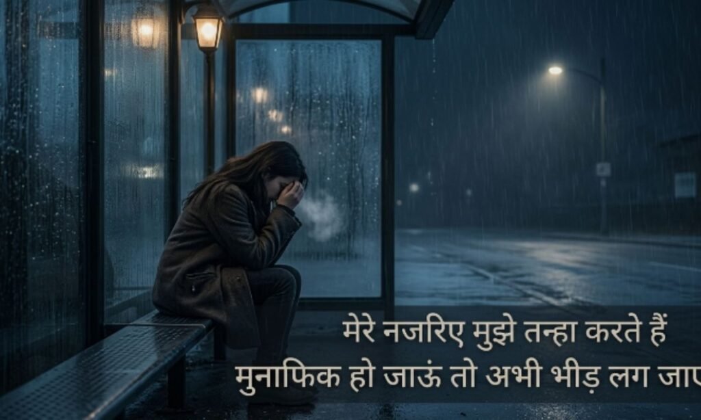 Alone Shayari in Hindi 😔