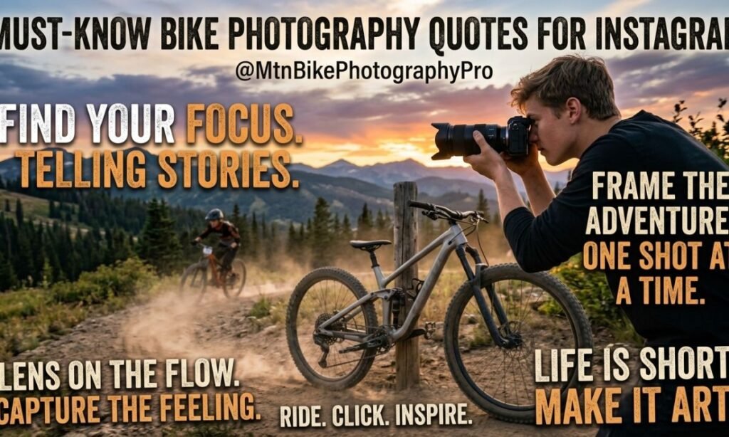 Bike Photography Quotes for Instagram