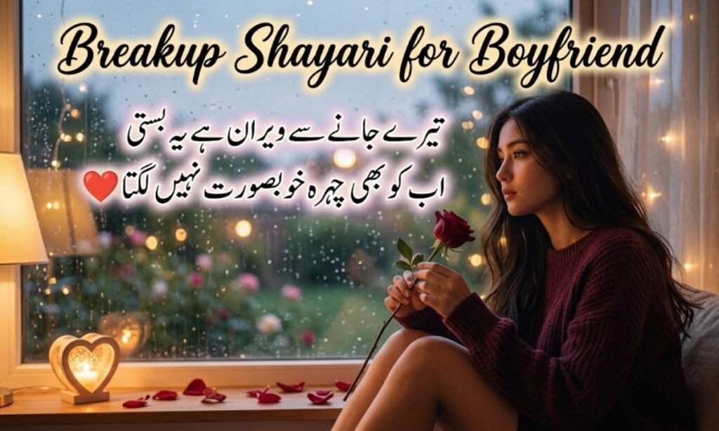 Breakup Shayari for Boyfriend