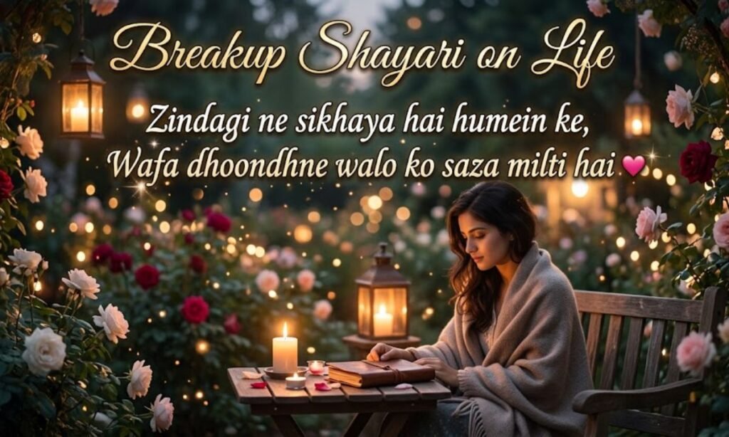 Breakup Shayari on Life