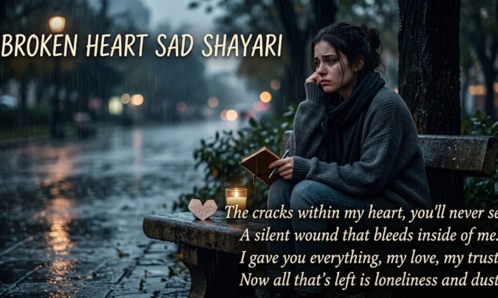 Broken Heart Sad Shayari in English