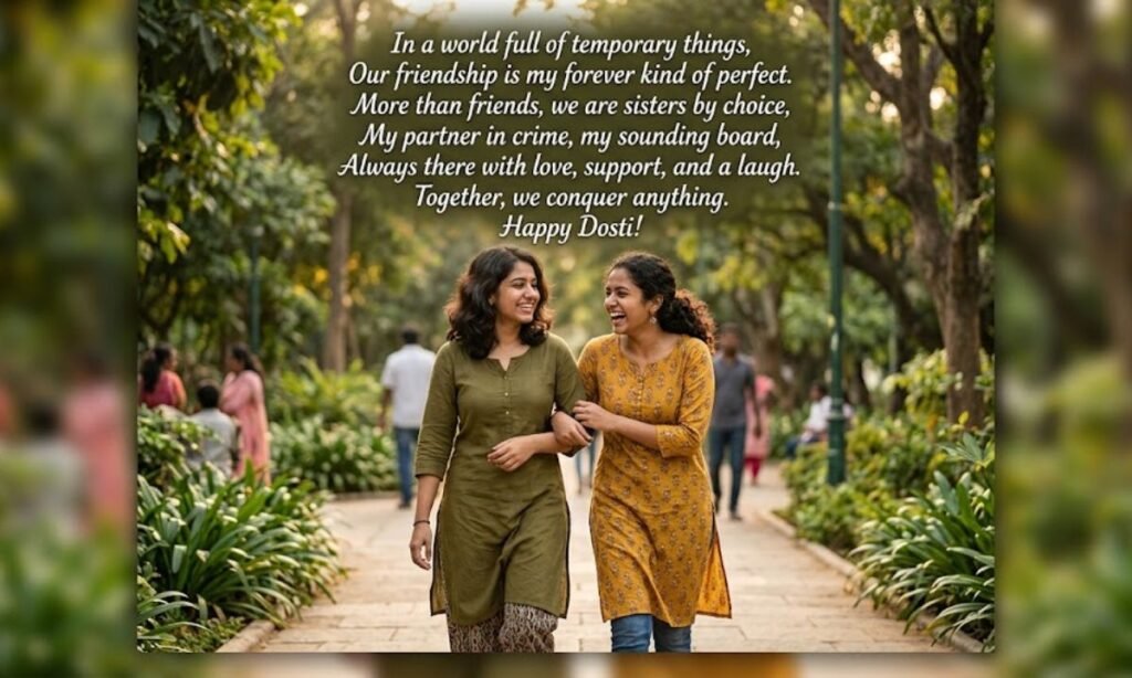 Dosti Shayari For Girls in English (1