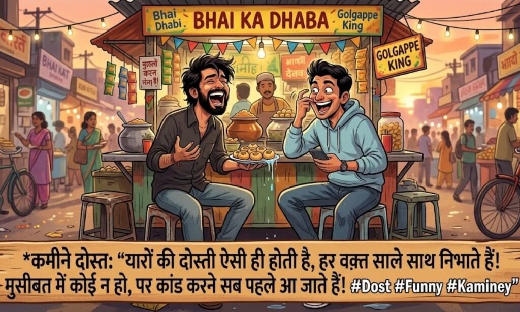 Dosti Shayari In Hindi Funny 👬 (1)