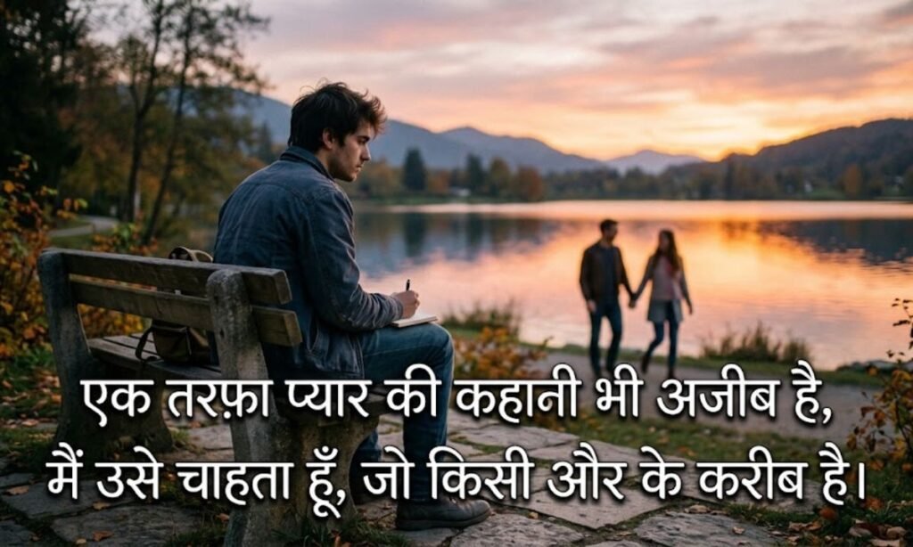 Ek Tarfa Pyar Shayari 2 Lines m