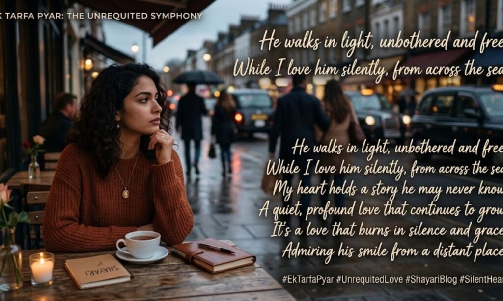 Ek tarfa pyar shayari english