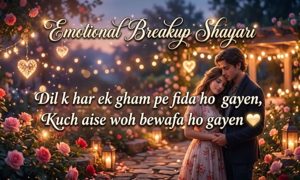 Emotional Breakup Shayari