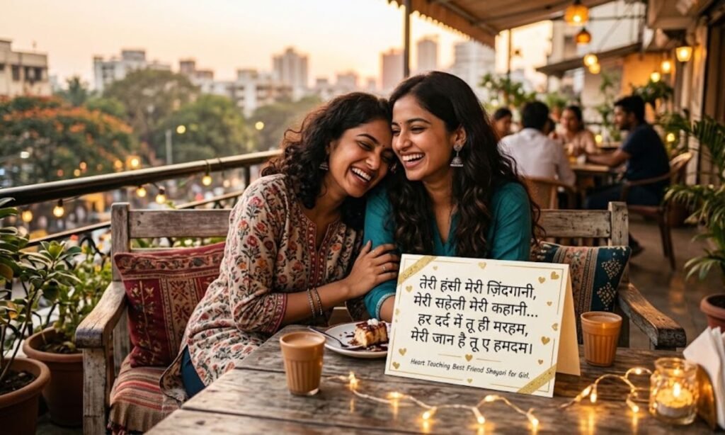 Heart Touching Best Friend Shayari for Girl m