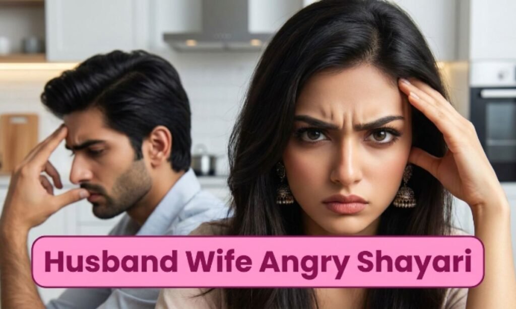 Husband Wife Gussa Shayari